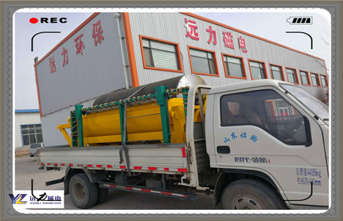 濕式磁選機(jī)，福建濕式高強(qiáng)磁磁選機(jī)_釩鈦鐵礦福建濕式高強(qiáng)磁磁選機(jī)型號參數(shù)及磁場強(qiáng)度 