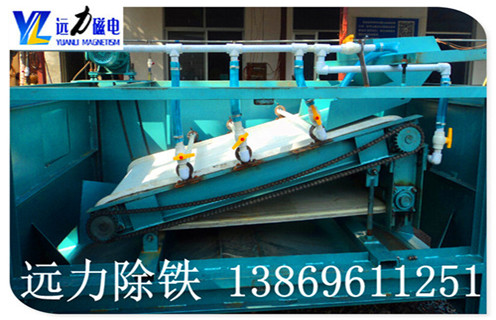 平板磁選機(jī)磁場(chǎng)強(qiáng)度這么高，磁鐵是如何排列的?
